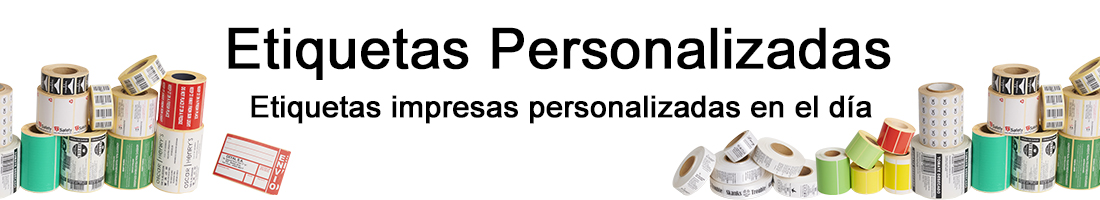 Imprimimos etiquetas personalizadas en el día